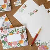 Botanica Paper Co. Letter Writing Set - Reverie


Letter Writing Set: 12 letter paper sheets + 6 envelopes
Printed full color on warm white paper
A2 ENVELOPES: Size 5.75” x 4.37“
LETTER WRITING SHEETS: Size 5.5” X 8.5”