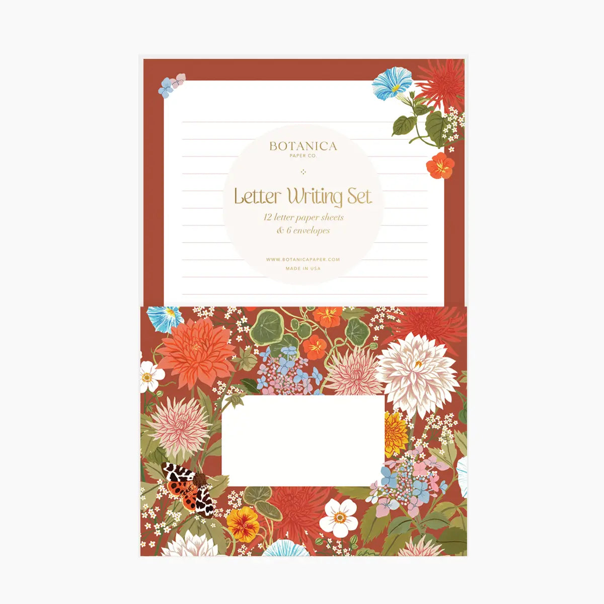 Botanica Paper Co. Letter Writing Set - Russet