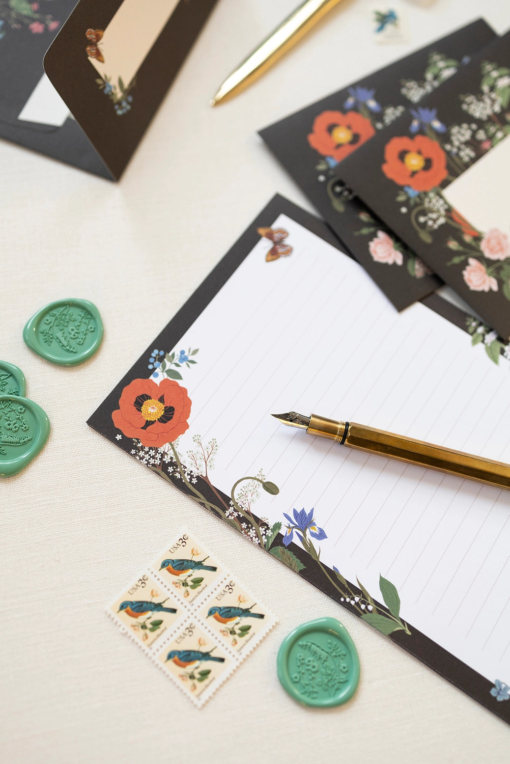 Botanica Paper Co. Letter Writing Set - Wild Flowers