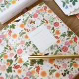 Herbarium | Linen-Bound Undated Planner

Hand-illustrated luxurious undated planner&nbsp;

Size: 6.25"x 8.5" x 0.75"

&nbsp;Lay-flat binding
Cover printed in full color and gold foil stamped
Matte gold foil-gilded edges ~ Full-color Book linen cloth
Illustrated inner pages
2 satin bookmarks
120 gsm natural white interior pages
Back pocket
Undated with room for 12 months
Birthdays and Special events spread
Monthly view located at the start of each month.
Weekly view
Notes pages