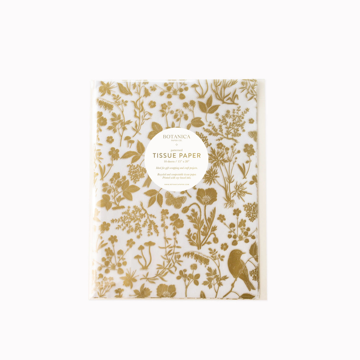 Botanica Paper Co. Tissue Paper - Gold Meadow