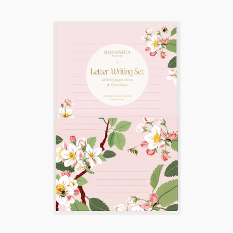 Botanica Paper Co. Writing Set - Apple Blossom