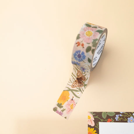 Cinta washi botánica