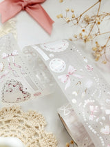 Bows & Pearls Pet Tape (Pre-Cut)