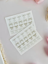 leelajournals Bows Sticker Sheet - 2pc set