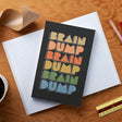 A notebook dedicated to being a landing place for all the things floating through your brain making for a great gift or addition to your collection of journals.