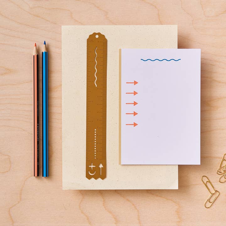 Brass Stencil Ruler