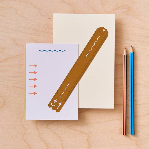 Brass Stencil Ruler