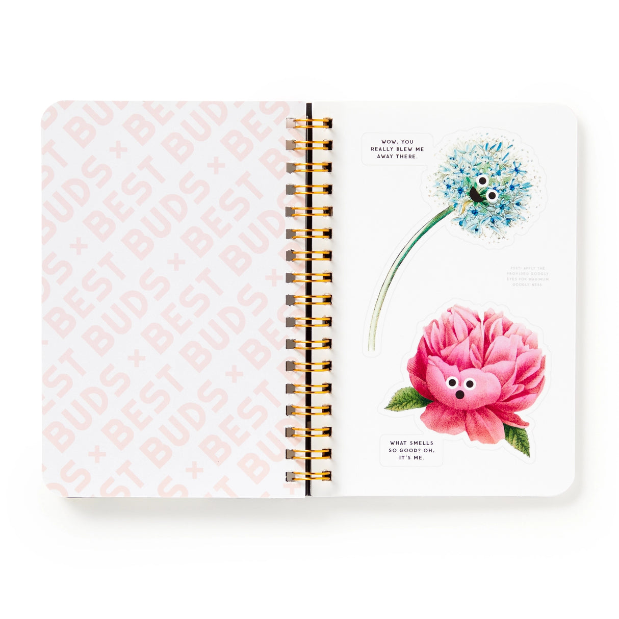 Brass Monkey Best Buds Googly Sticker Book