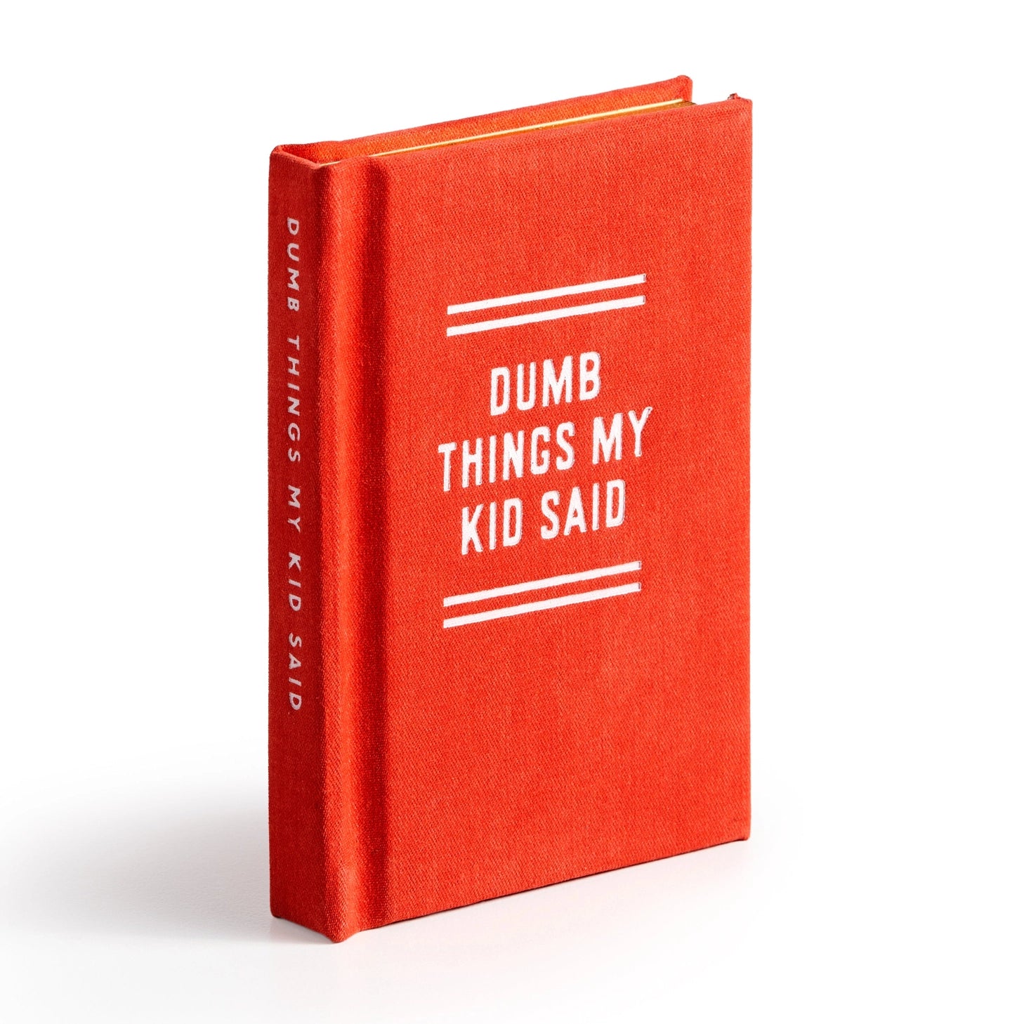 Kids say the darndest (and dumbest) things—and now you have the perfect place to record every last one of them. This ridiculously small diary (just 2.75” x 3.75”) is made to capture all those hilarious, weird, and downright confusing quotes your little genius blurts out. With 112 gilded-edge pages, it’s like a time capsule for your kid’s finest moments of accidental comedy.

This diary might look sweet and old-fashioned, but on the inside? Pure chaos. It’s the ideal combo of elegant design and “I can’t beli