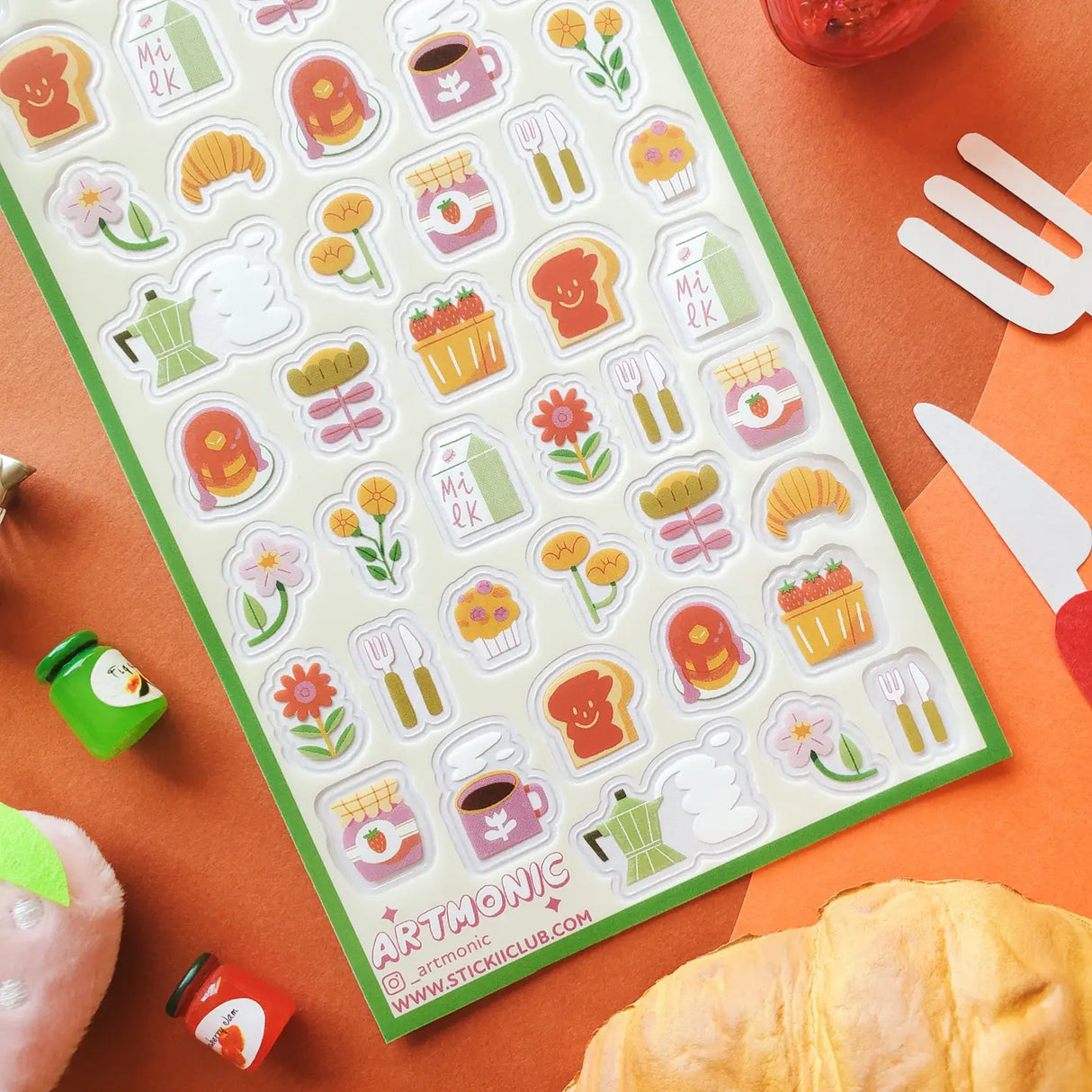 🌸🫖 Start your day with a touch of springtime magic! This lovely sheet by @_artmonic is blooming with fresh flowers, golden croissants, juicy strawberries, all just waiting to be devoured. From toast with jam to baskets overflowing with fresh berries, it’s the kind of breakfast we wish every morning looked like.


Art by: @_artmonic