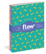 Whether you’re journaling, sketching, or brainstorming, this set of three elegantly designed notebooks suits all of your creative needs. Breath helps you reflect and record your thoughts; Create lets your work through bright ideas; and Celebrate encourages you to strive for and reach your goals.