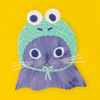 Bromstad Printing Co. - Frog Hat Cat Clear Vinyl Sticker

Can a cat croak? This kitten might! He wears a cozy knitted frog hat atop his cute kitten head. This 3" clear sticker is purrfect for adorning water bottles, laptops, and more. Drop one in an envelope along with a card as a little treat.

Waterproof
3x3