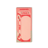 Part of the Quart Collection of charming carton-shaped notepads. Strawberry milk is sweet pink concoction for sweet scribbles. Risograph printed in bright red and seafoam ink on pink paper with red glue binding.