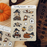 Bubu and Moonch Spooky Season Sticker Sheet