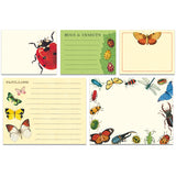 Bugs & Insects Sticky Notes Tin Cavallini & Co. (300 count)