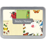 Bugs & Insects Sticky Notes Tin Cavallini & Co. (300 count)