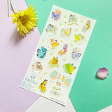 These colorful winged cuties are coming to steal your heart!

🐰🦋 Art by: @heathersketcheroos

One sticker sheet is included.