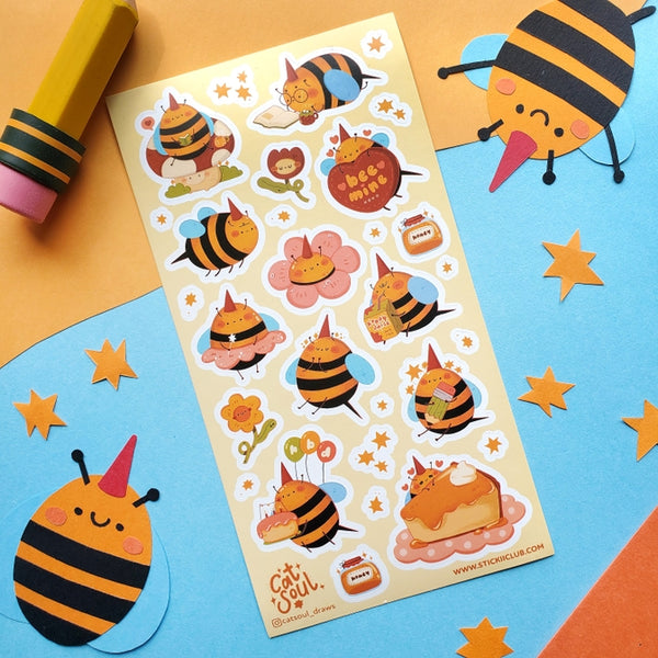 Busy Bees Sticker Sheet