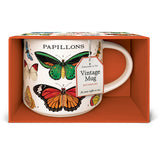 Cavallini & Co. Papillons Vintage Inspired Mug