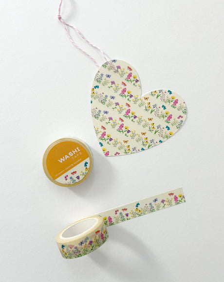 Girl of All Work Butterfly Meadow Washi Tape

These 15 mm wide rolls pack a punch with their striking designs and color, not to mention their eye-catching packaging makes them the perfect gift for all crafters and DIYers.

10 meters/ 15 mm per roll.