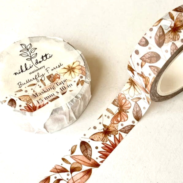 Butterfly Forest Washi Tape