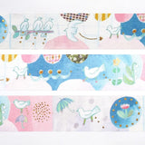 Cozyca Products - CHIHIRO SONODA Washi Tape - TORI no OTOSHIMONO

Washi tape by artist CHIHIRO SONODA, who is also known for embroidered works such as brooches and earrings. The shining gold foil-stamped "bird oyster" has a unique and cute design. Pay attention to the clear expression of the bird.

20mm wide x 5m long