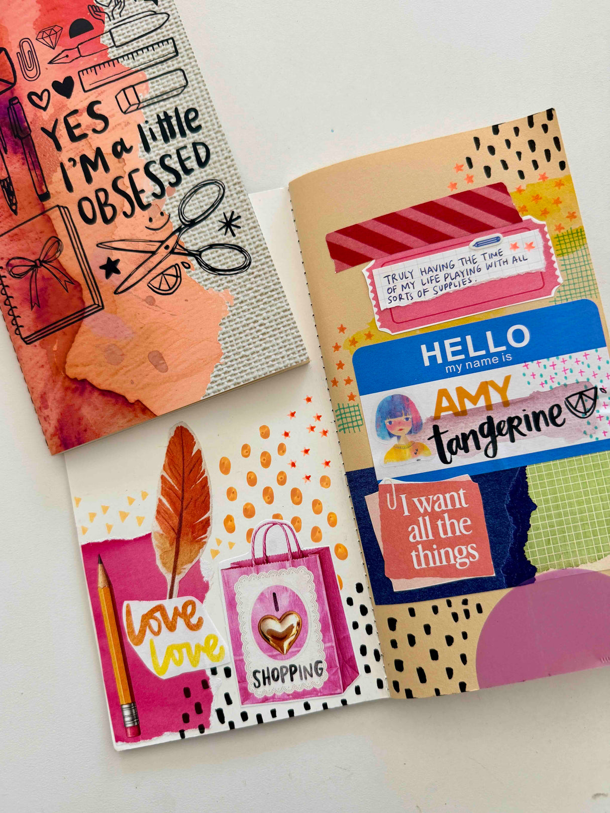 COLLECT AND CREATE Traveler's Notebook + Trinket Tin Workshop by Amy Tangerine