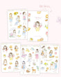 Caca Happy Life Sticker A6 Set of 4