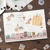 Cafe Restaurant Shop Flake Sticker