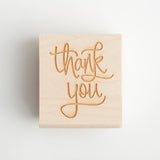 Calligraphy Thank You Stamp