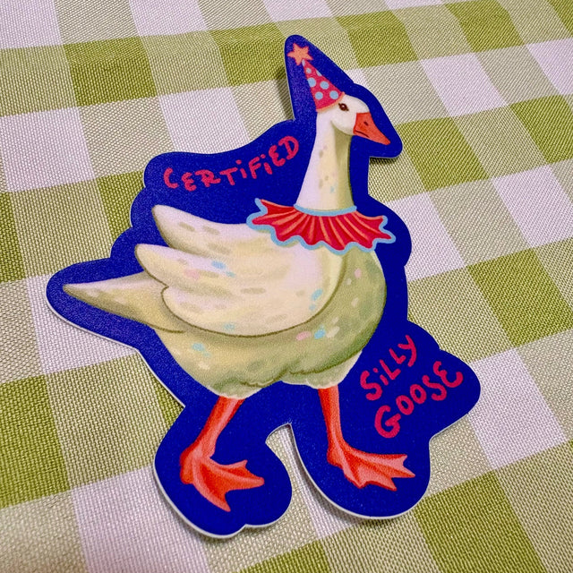 This little guy is just a silly goose in a silly little outfit. He got officially certified last month.