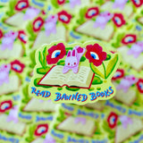 This little bunny reads banned books and so should you! Perfect for the book lover in your life.