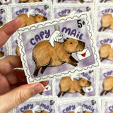 Capy Mail Capybara Happy Mail Sticker
