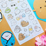 STICKII Capy & Birdy Besties Sticker Sheet
