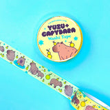 Capybara & Yuzu Washi Tape