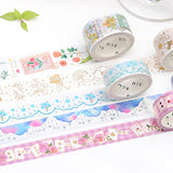 Playing Cards and Roses Washi Tape