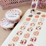 Cherry Rabbit Cat Loafs Washi Tape