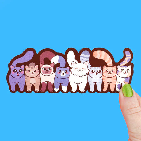 Funny Cat Butts' Bookmark by Turtle's Soup Hold your spot in style with our fun and funky bookmark collection! Whether you prefer romance, fantasy, or science fiction, our bookmarks will fit perfectly between the pages of your favorite novel.