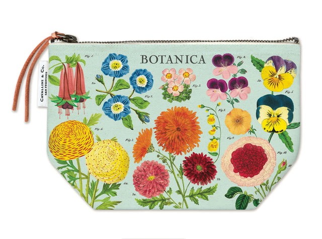Cavallini & Co. Botanica 2 Vintage Pouch