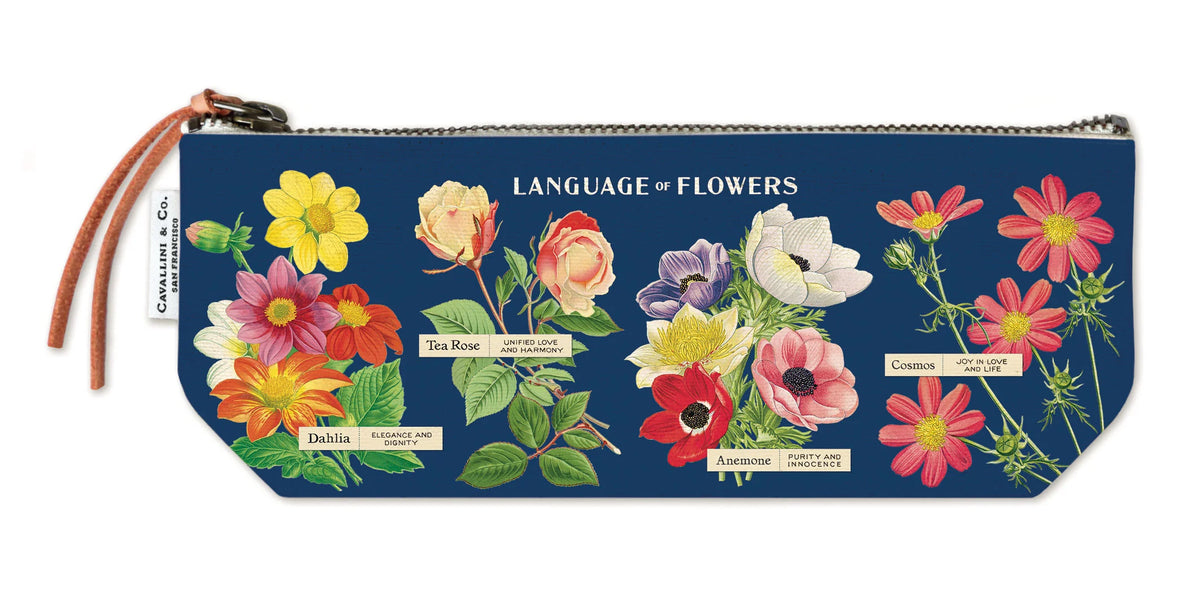 Cavallini & Co. - Language of Flowers Mini Pouch