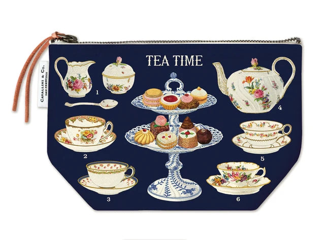 Cavallini & Co. - Tea Time Vintage Pouch