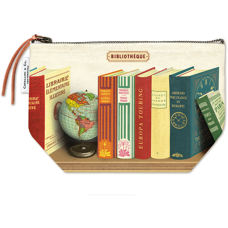 Bolsa para libros de la biblioteca 