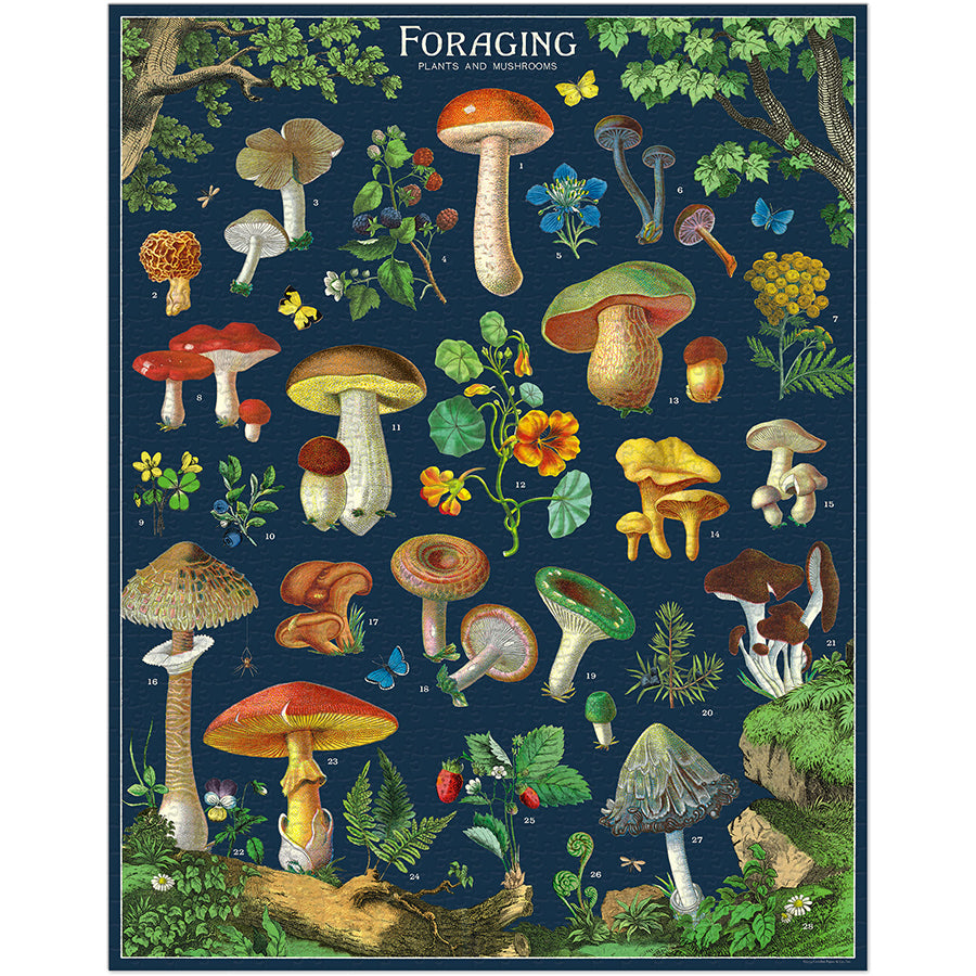 Cavallini & Co 1,000 Piece Puzzle - Foraging