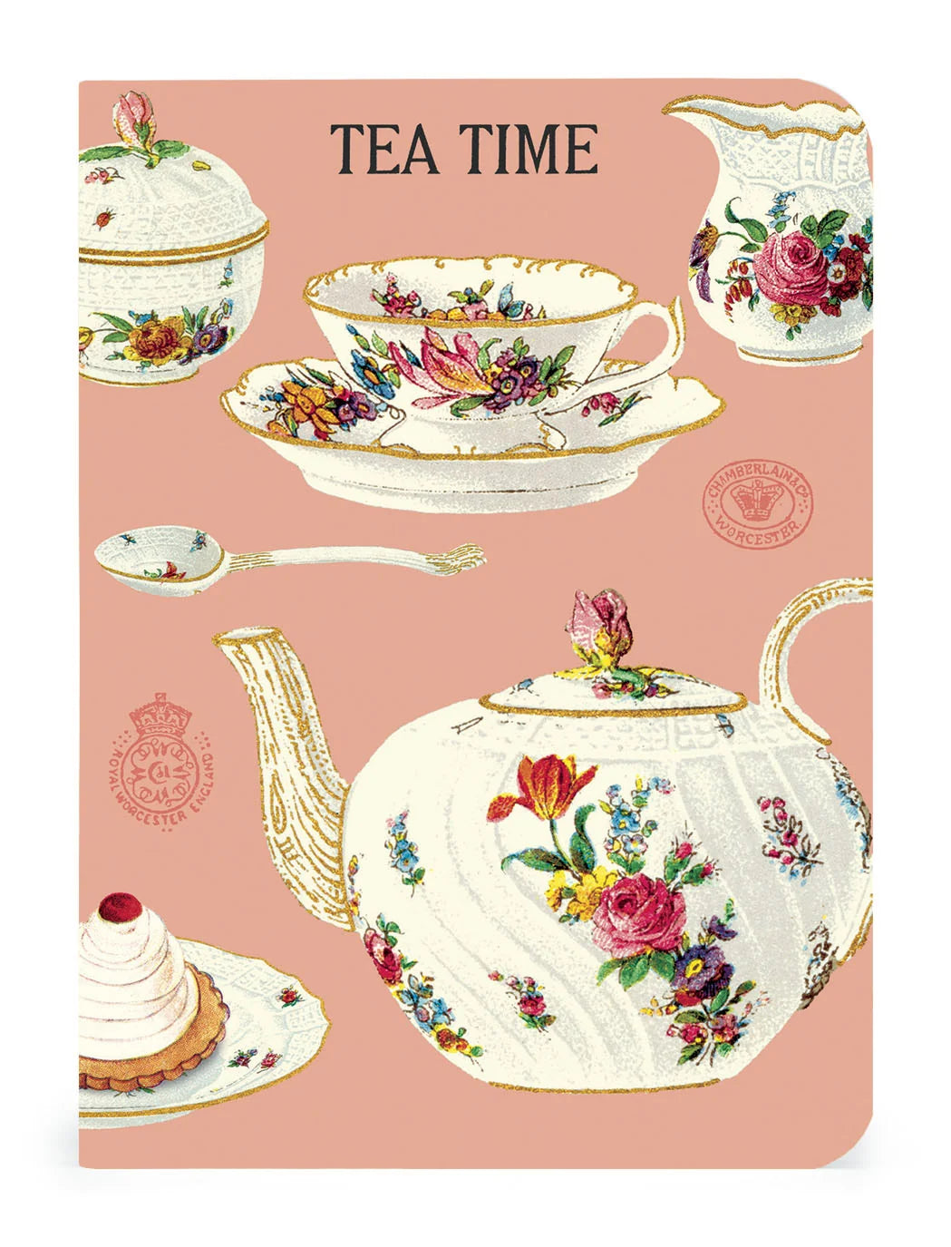 Cavallini & Co. 3 Mini Notebooks - Tea Time