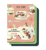 Cavallini & Co. 3 Mini Notebooks - Tea Time