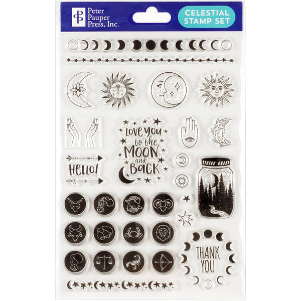 Celestial Clear Stamp Set