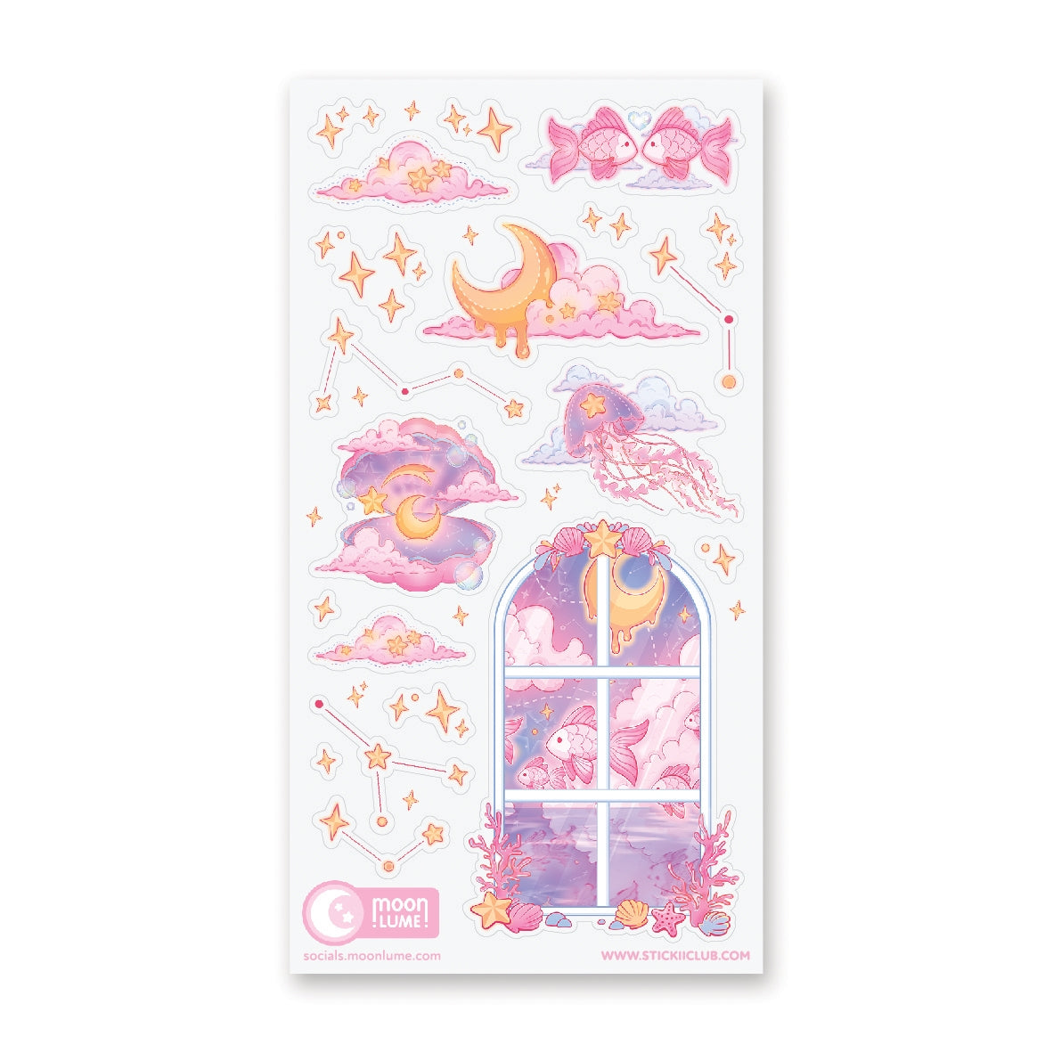 STICKII Celestial Sea Sticker Sheet