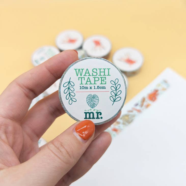 Drawn to Nature - Cephalopods Octopus Washi Tape