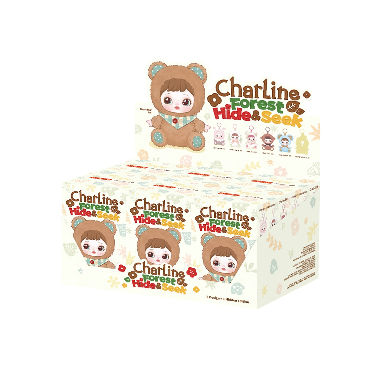 Charline Plush Blind Box: Forest Hide & Seek Pendant Charm